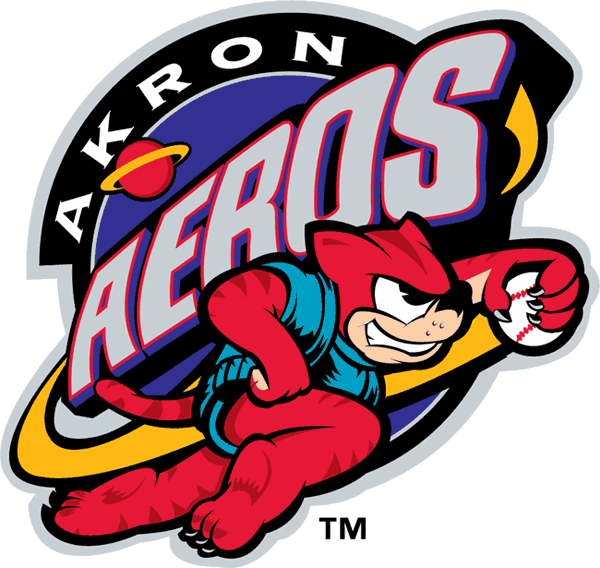 Akron Aeros 1997-pres primary logo iron on transfers for clothing